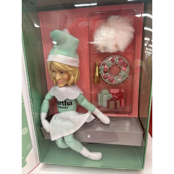 Martha On The Mantle A Holiday Tradition Martha Stewart Elf Doll 2024 CultureFly - Picture 2 of 4